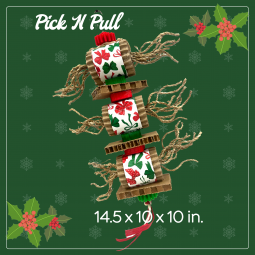 Pick N' Pull! Parrot Toy-For Small to Medium Birds